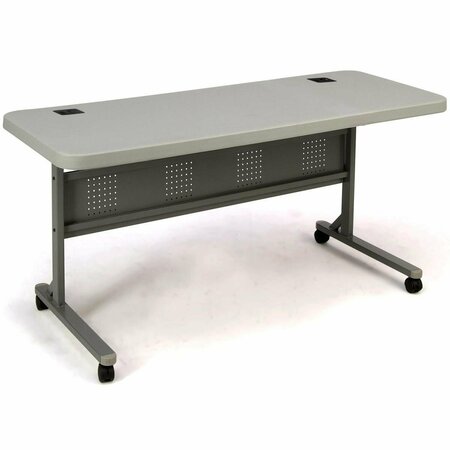 MADE-TO-STICK 5 ft. Plastic Flip-n-Store AV Table MA3209688